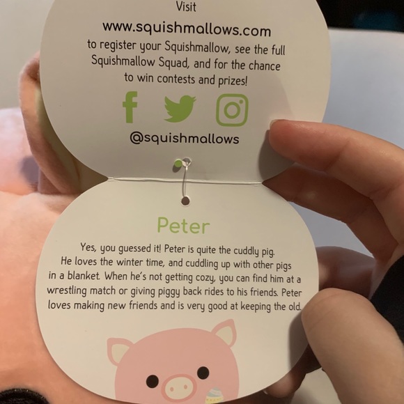 Squishmallows Peter Stackable 12 inch. BNWT - Picture 2 of 2